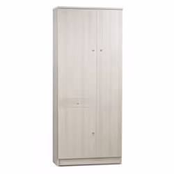 Armadio multiuso tre ante un cassetto Eucalipto 77x34x h183 cm Specifiche Armadio multiuso basso Colore Eucalipto Tre ante ba ...