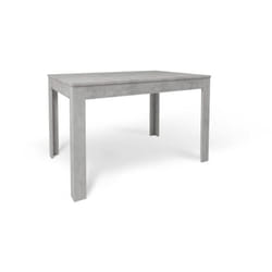 Tavolo da cucina Pieghevole 80x120 cm estensibile fino a 80x170 Cm color Cemento - Sarmog