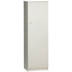 Kit mobile colonna 1 anta h147 l46 p34 cm finitura bianco liscio Sarmog 302k Sarmog