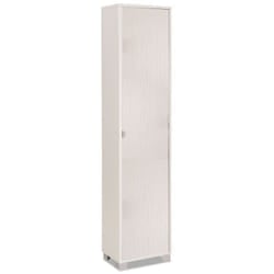 Kit mobile colonna 4 ripiani h190 l43 p29 cm finitura bianco fiammato Sarmog 744k Sarmog
