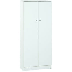 Kit mobile armadio multiuso h147 l62 p34 cm finitura bianco liscio Sarmog 158k Sarmog