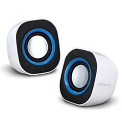 Atlantis Land SoundPower 410 1-via Nero, Blu, Bianco Cablato 5 W