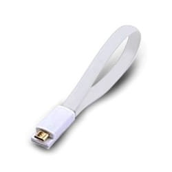 Atlantis Land 0.2m USB 2.0 A - Micro USB 2.0 B M/M cavo USB 0,2 m USB A Micro-USB B Bianco