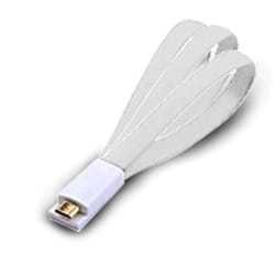 Atlantis Land 1.5m USB 2.0 A - Micro USB 2.0 B M/M cavo USB 1,5 m USB A Micro-USB B Bianco
