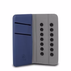 Atlantis Land Geko 4 custodia per cellulare 4" Custodia flip a libro Blu