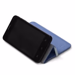 Atlantis Land Geko 4 custodia per cellulare 4" Custodia flip a libro Blu