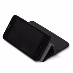 Atlantis Land Geko 4 custodia per cellulare 4" Custodia flip a libro Nero