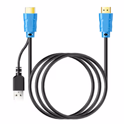 Atlantis Land P021-MTHK02 switch per keyboard-video-mouse (kvm) Nero - Vista aggiuntiva 4