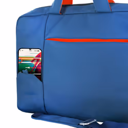 Atlantis Land NS-KLM180705-A borsa per laptop 15.6" Borsa da corriere Blu, Rosso, Bianco - Vista aggiuntiva 4