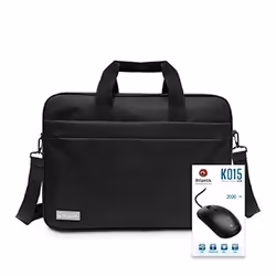 Atlantis Land P004-K265-16+M borsa per laptop 16" Valigetta ventiquattrore Nero - Vista aggiuntiva 5