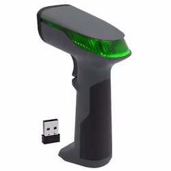 Atlantis Land A08-LD230P-2D-W lettore di codici a barre Lettore di codici a barre portatile 1D/2D Laser Nero - Vista aggiuntiva 6