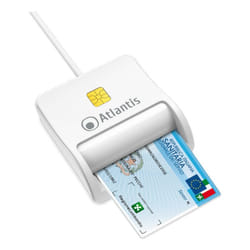 Atlantis Land P005-SMARCR-UW lettore di card readers USB Bianco