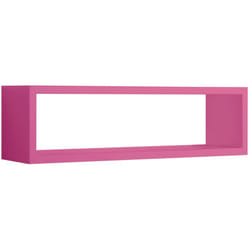 Mensola parete rettangolare fuxia scaffale salotto soggiorno camera Regolo