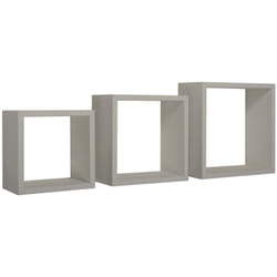 Set 3 cubi mensole parete talpa scaffale salotto soggiorno camera Incubo