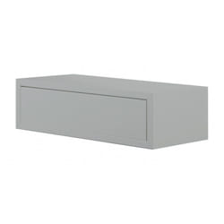 Mensola da Muro Lego con Cassetto Grigio 45x20x13,4h Sanitec