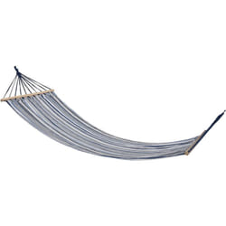 Iperbriko - Amaca Righe 200x80 cm con Barre in Legno