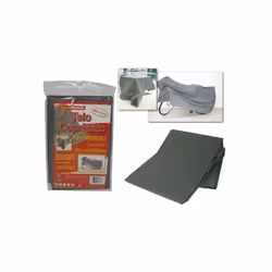 Telo copritutto 200x100cm. Telo copritutto 100% impermeabile. Leggero, spesso (1mm), resistente, pratico e riutilizzabile, qu ...