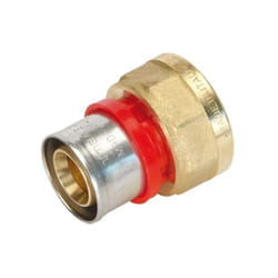 Tiemme - Raccordo diritto femmina a pressare per tubo multistrato modello cobrapress 1' ø32x3