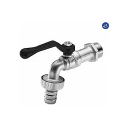 Tiemme - Rubinetto portagomma a sfera in ottone con leva 1