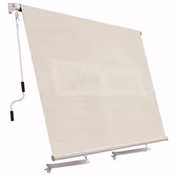 Tenda da sole a caduta per esterno 300 x 250 senza cassonetto per balcone esterno. Il prodotto è dotato di braccetti in allum ...
