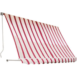 Tenda da sole a caduta cm.400 x h.300 - verde/bianco