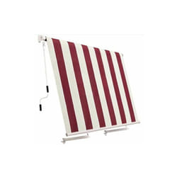 Tenda da sole a caduta cm.250 x h.250 - bordeaux/crema