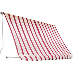 Tenda da Sole per Balcone a Caduta Eco Sangiorgio Colore: Rigato Verde/Bianco - Formato: 2.50 x 2.50 m