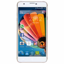 Mediacom PhonePad Duo G551, 14 cm (5.5"), 1 GB, 8 GB, 5 MP, Android 5.1, Oro, Bianco