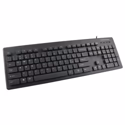 Mediacom CX2500 tastiera Casa USB QWERTY Inglese Nero