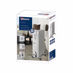 Termozeta TZR21 stufetta elettrica Interno Grigio 2000 W Stufa elettrica a convezione - Vista aggiuntiva 2