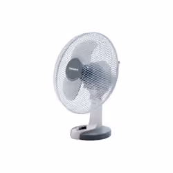Termozeta Ventilatore Da Tavolo 40cm 3 Pale Bianco/Grigio, Ventilatore domestico con pale, Grigio, Bianco, Pavimento, Tavolo, ...
