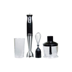 Termozeta 8028153100028 frullatore Frullatore ad immersione 500 W Nero, Acciaio inox