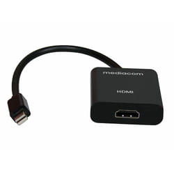 Mediacom M-CMDPHDMI hub di interfaccia Mini DisplayPort Nero