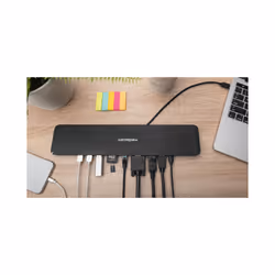 Mediacom M-DOCKTPCP replicatore di porte e docking station per laptop Cablato USB 3.2 Gen 1 (3.1 Gen 1) Type-C Nero