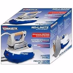 Termozeta No Limits Super Compact, 2100 W, Alluminio, 1,5 bar, 0,75 L, Blu, Grigio, 1 min