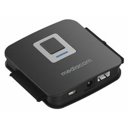Mediacom MD-S403 contenitore di unità di archiviazione Custodia per Disco Rigido (HDD) Nero 2.5/3.5"