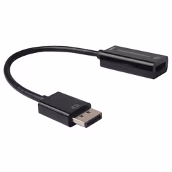 Mediacom MD-M301, DisplayPort, HDMI tipo A (Standard), Maschio, Femmina, Dritto, Dritto