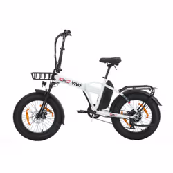 Vivobike M-VF26RSW bicicletta elettrica Bianco Alluminio 50,8 cm (20") 32,5 kg Litio - Vista aggiuntiva 3