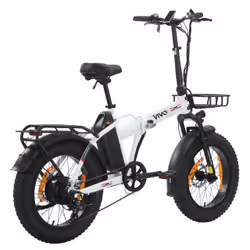 Vivobike M-VF26RSW bicicletta elettrica Bianco Alluminio 50,8 cm (20") 32,5 kg Litio - Vista aggiuntiva 4