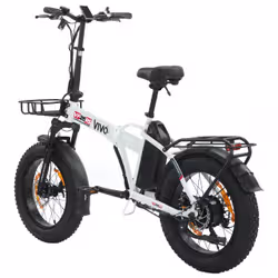 Vivobike M-VF26RSW bicicletta elettrica Bianco Alluminio 50,8 cm (20") 32,5 kg Litio - Vista aggiuntiva 6