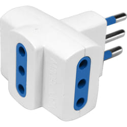 NOVA LINE CE113 adattatore per presa di corrente Tipo L (IT) Bianco