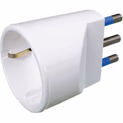 NOVA LINE CE918C, Tipo L (IT), Tipo F, 250 V, 10 A, Bianco, Policarbonato (PC)