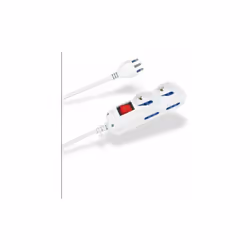 presa multipla con interruttore 2 prese schuko e 4 prese bivalenti ce74/2c informazioni marca: nova line materiale: policarbo ...