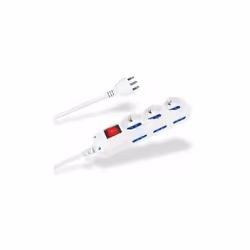 presa multipla con interruttore 3 prese schuko e 6 prese bivalenti ce74/3c informazioni marca: nova line materiale: policarbo ...