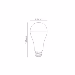 NOVA LINE G150N Lampadina a risparmio energetico Bianco neutro 4000 K 21 W E27
