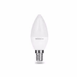 NOVA LINE L60F1, 7 W, 60 W, E14, 806 lm, 15000 h, Bianco freddo