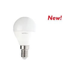 Lampadina Led Sfera 5,5 w E14, Luce Calda 3000 k novaline