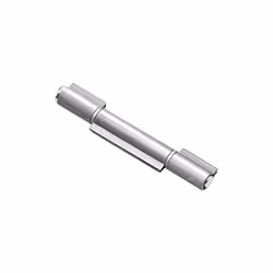 Cerniere Comunello a saldare a 3 ali In acciaio lucido, con perno sfilabile e rondella in ottone Art. 410 - 140 mm.