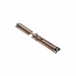 Catenacci Comunello porta lucchetto 752 In acciaio bronzato, asta tonda Ø 12 mm. Lunghezza 12 cm.