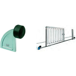 Comunello - arresto per cancelli scorrevoli ART.200 par. ø 42 - dim. mm 70X115 df 3151950